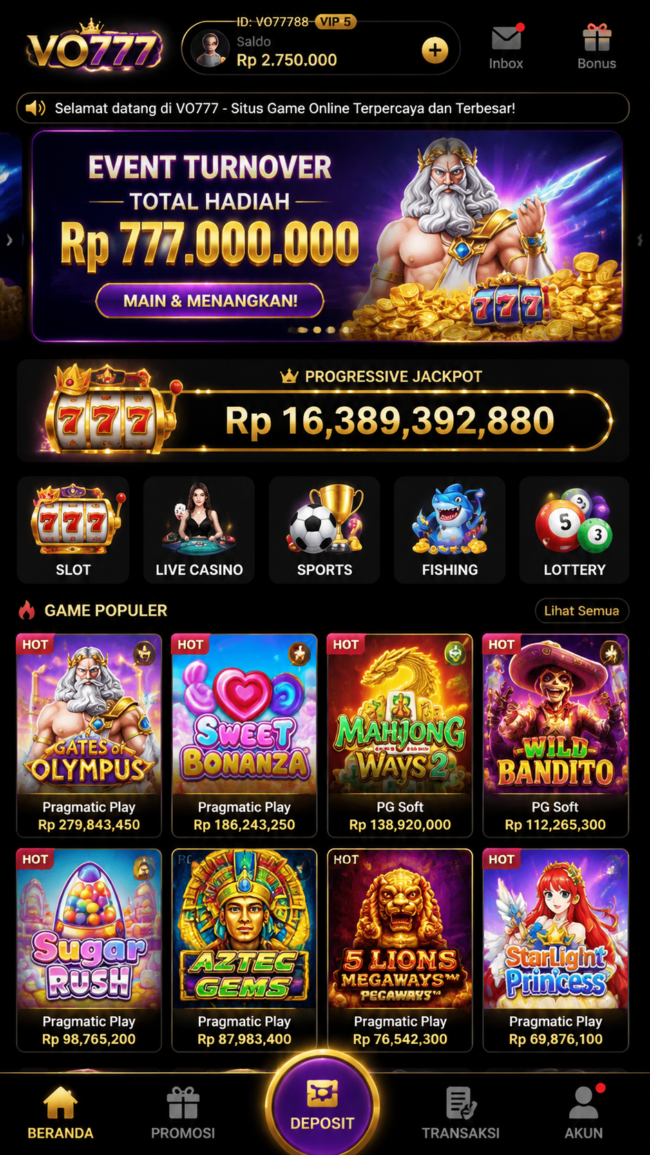 Screenshot 1 vo777